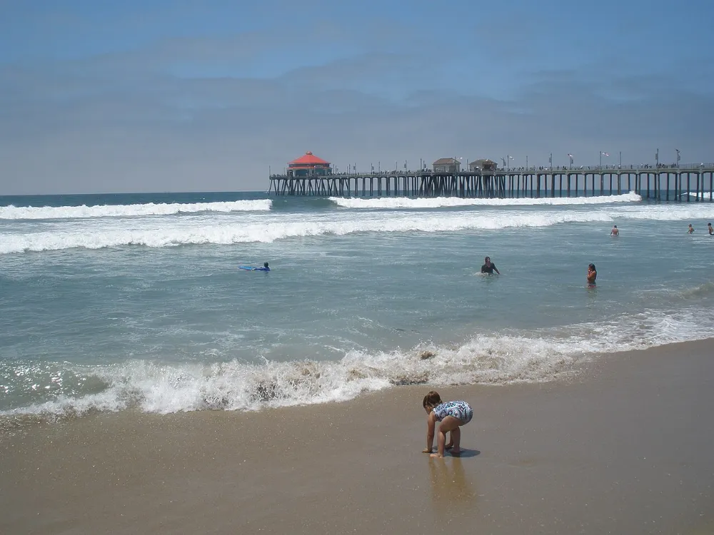 Pier in Huntington Beach, California
