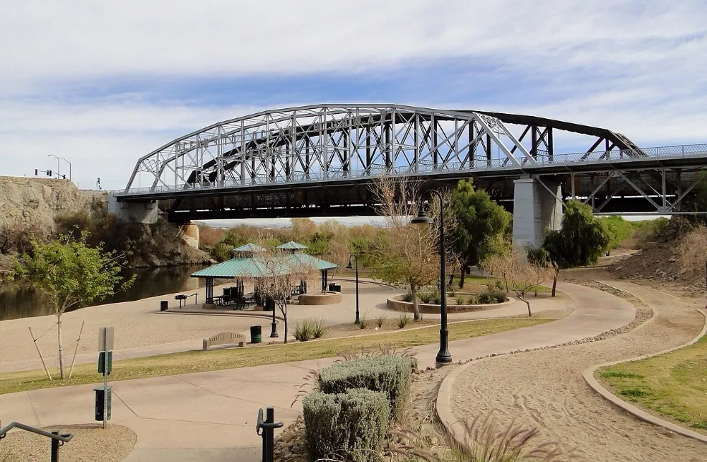 Ocean to Ocean Bridge in Yuma, Arizona